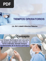 Tiempos Operatorios