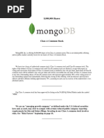 MongoDB Prospectus