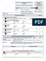 Gaf-F-01 Evaluacion y Reevaluacion de Proveedores Solu I