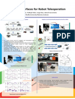 Haptic Interfaces For Robot Teleoperation A Project Poster at Khalifa Univ