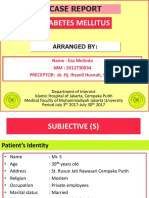 Case Report - Diabetes Mellitus