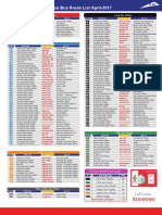 Dubai Bus Route April 2017