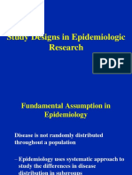 Study Designs in Epidemiologic Research