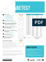 Prediabetes Risk Test 