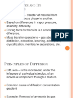 Mass Transfer Theories - Absorption