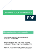 Cutting Tool Materials