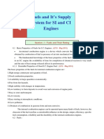 CHAPTER 4 Fuels and It's Supply System For SI and CI Engines