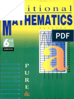 Longman Additional Mathematics For A Level (Advanced Level)