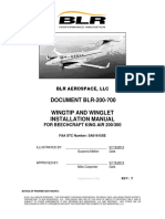 DOCUMENT BLR-200-700 Wingtip and Winglet Installation Manual