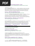 Metodos Probabilisticos Mapa Conceptual