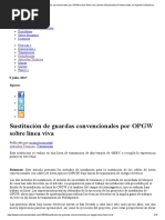 Sustitución de Guardas Convencionales Por OPGW Sobre Línea Viva - Sector Electricidad - Profesionales en Ingeniería Eléctrica