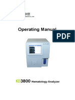 KD3800 New Operating Manual