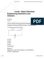 Questions & Answers On Simple DC Networks