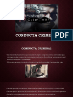 Conducta Criminal Introduccion