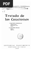 Somarriva Undurraga, Manuel - Tratado de Las Cauciones PDF