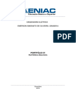 Portfólio 01 - Eletrônica Analógica 3º Semestre