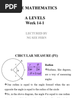 WEEK 14-1 Circular Measure