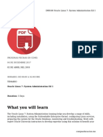 D88168 Oracle Linux 7 - System Administration Ed 1