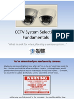 CCTV System Selection Fundamentals