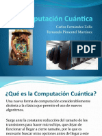 Computación Cuántica Presentación Carlos y Fernando