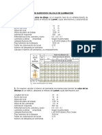 Ejercicios de Iluminación-Proyecto Inst. Elec. Ingenieria