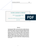 Technical Report No. Tr99/08/01: "CESM: A Perceived Software Quality Assessment Tool"