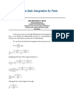 Quotient Rule Integration by Part1