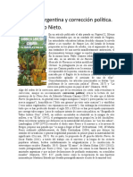 Nieto - Facundo - Literatura Argentina y Corrección Política