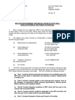 RFP For Procurement and Installation of Data Wall Displaysystem at Air Force Station Nal