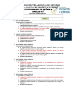 Cuestionario Unidad #2 Teoria Qca