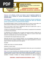 ENDOCRINO. Conceptos Basicos Sobre Nutricion. 22.06.17