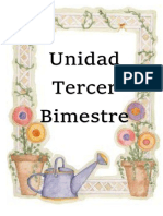 Caratulas Tercer Bimestre