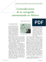 Contradicciones de La Cartografía Automatizada en México