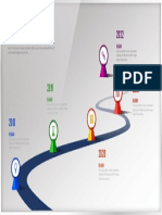 Timeline, Process, MileStones, Achievements, Targets, Sales, Steps, Workflow Design in Microsoft Office PowerPoint