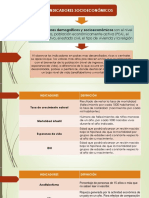 Indicadores Socioeconómicos Power Point