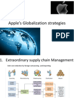 Apple's Globalization Strategies