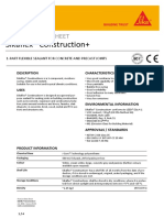 Sikaflex® Construction PLUS - PDS