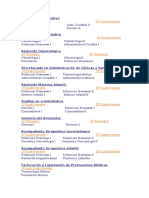 Materias de Fydhe