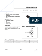 STGW39NC60VD: 40 A - 600 V - Very Fast IGBT