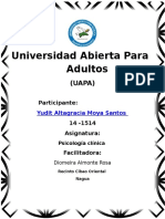 Tarea 1 de Psicologia Clinica