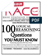 100 Reasoning Questions U Must Know