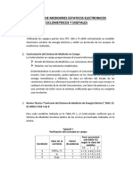 Contraste de Medidores Estaticos Electronicos Ciclometricos y Digitales