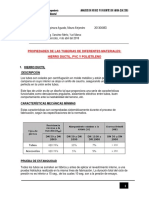 Características de Tuberías de PVC, Hdpe, HD