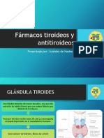 Fármacos Tiroideos y Antitiroideos2016