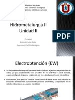 Hidrometalurgia II Unidad II