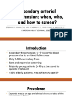 Secondary Arterial Hypertension