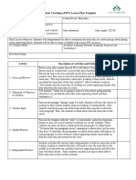 Student Teaching Edtpa Lesson Plan Template