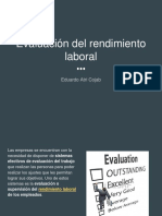 Evaluación Del Rendimiento Laboral - Eduardo Atri Cojab