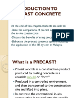 Week 1c - Introduction To Precast Concrete