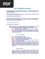 2d Las Interjecciones